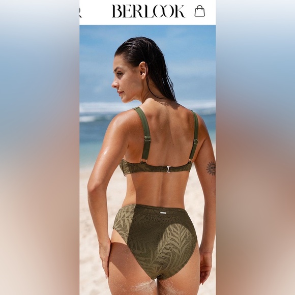 Berlook | Crochet Underwire Bikini | Medium | NWT - Picture 9 of 11